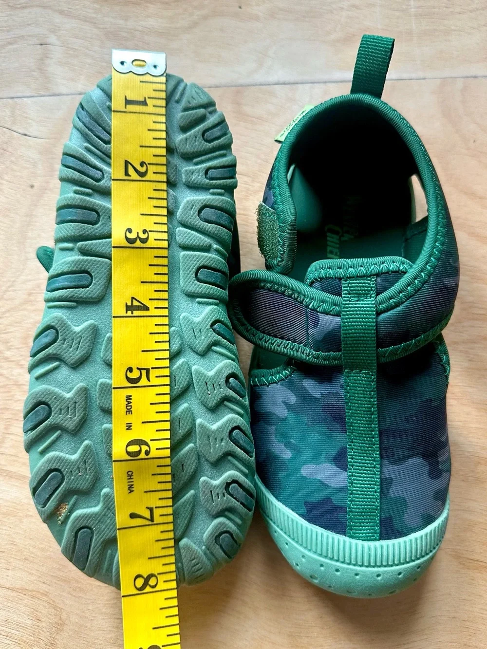 Western Chief Beachgoer Neoprene Sport Sandals Camo Kids Size 12 Water Shoes